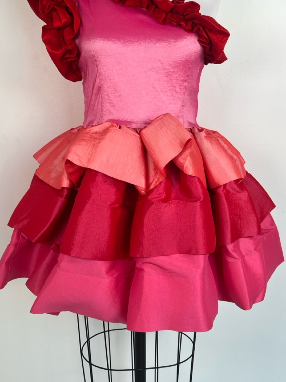 NWT! Celia B One-Shoulder Mini Dress Size 8 - Picture 3 of 10